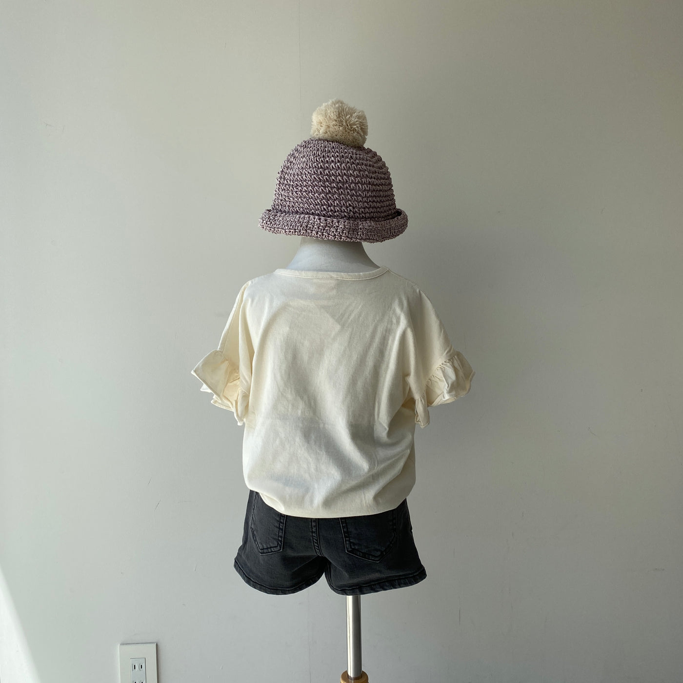 Frilled t-shirt(100)