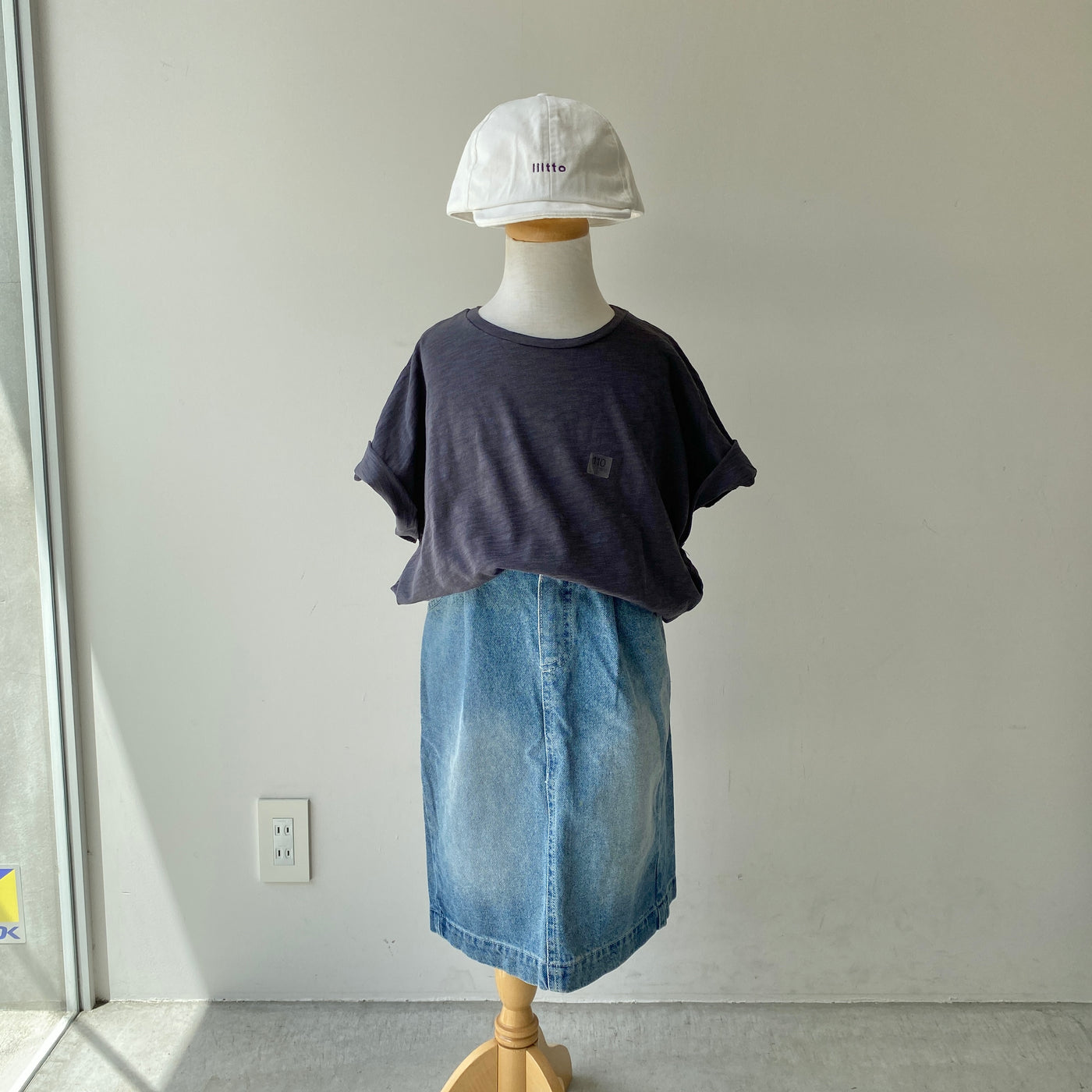 Denim skirt(90~120)