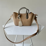 【ハモミシノオトナフク】Two-Tone 2-Way Tote Bag