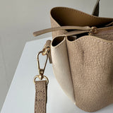 【ハモミシノオトナフク】Two-Tone 2-Way Tote Bag