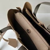【ハモミシノオトナフク】Two-Tone 2-Way Tote Bag
