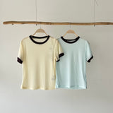 【ハモミシノオトナフク】Sheer Ringer T-Shirt