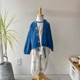 【hamomisi】Denim hooded jacket(80.90)
