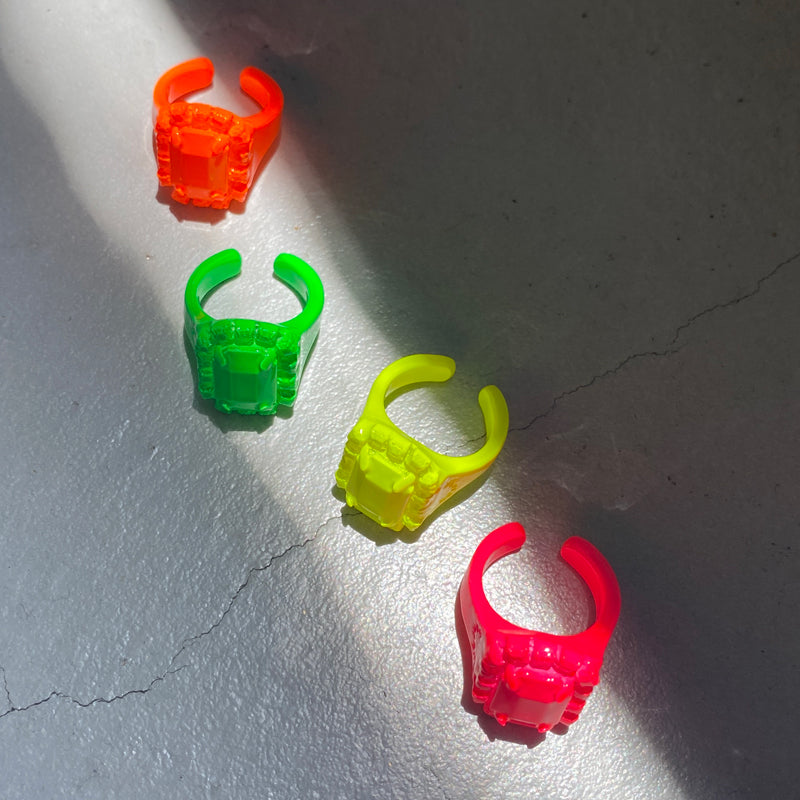 [sanrmk] NEON Bijou Ring