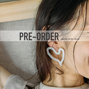 sAn ピアス　bend　黒 Bend Pierce – sAn