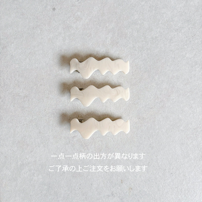 【sAn】Flow barrette (S)