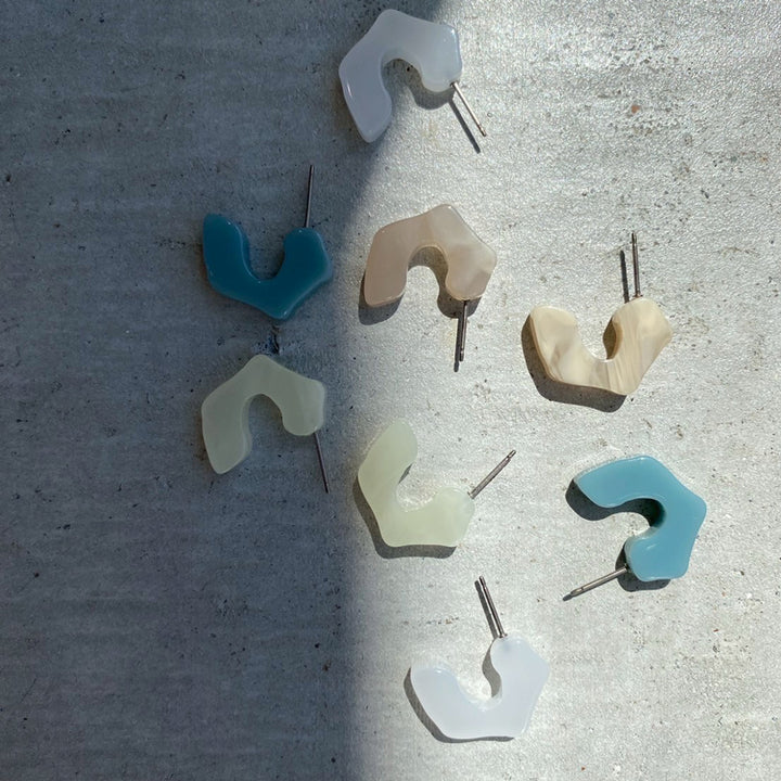 sAn】Si Pierce 日本製,Made in JAPAN,アクリルピアス,アクリル