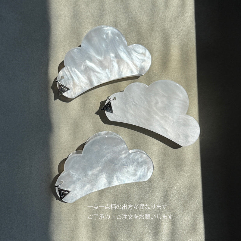 Cloud Hair clip