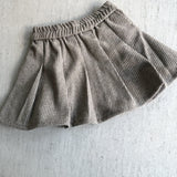 【hamomisi】Round tooth skirt(100~120)