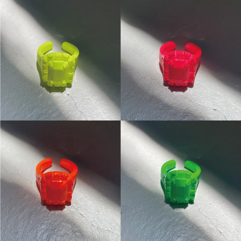 [sanrmk] NEON Bijou Ring