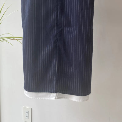 Striped straight skirt【ハモミシノオトナフク】