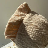 【hamomisi】Knit baby hat(44cm)