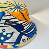 【hamomisi】Doodle sun hat(52.54cm)