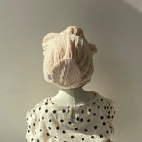 【hamomisi】Knit baby hat(44cm)