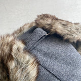 Melton fur flight cap [Hamomishi no Otonafuku]
