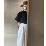 【hamomisi】Wool round hat