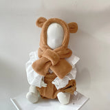 【kids】Bear hat with muffler