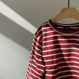 Border long T-shirt (90~150)