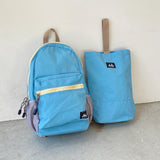 【kids】Washed nylon backpack