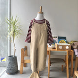 Border long T-shirt (90~150)