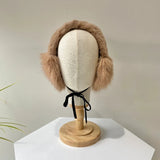 【ハモミシノオトナフク】Fur ear muffler