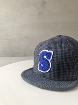 【hamomisi】kids check logo cap(52.54cm)