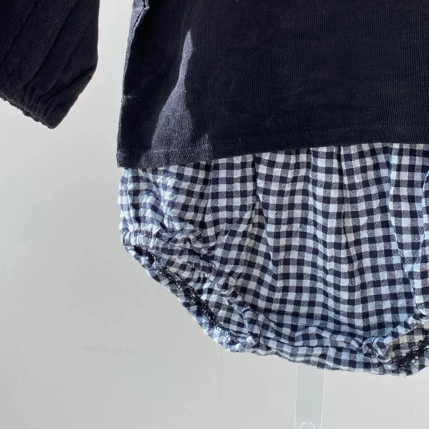 Checkered pants set(73~90)