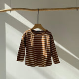 Border long T-shirt (90~150)