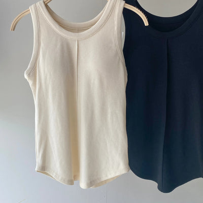 Rib Bling American suri Tank Top 【ハモミシノオトナフク】