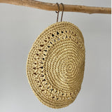 【hamomisi】Paper openwork beret