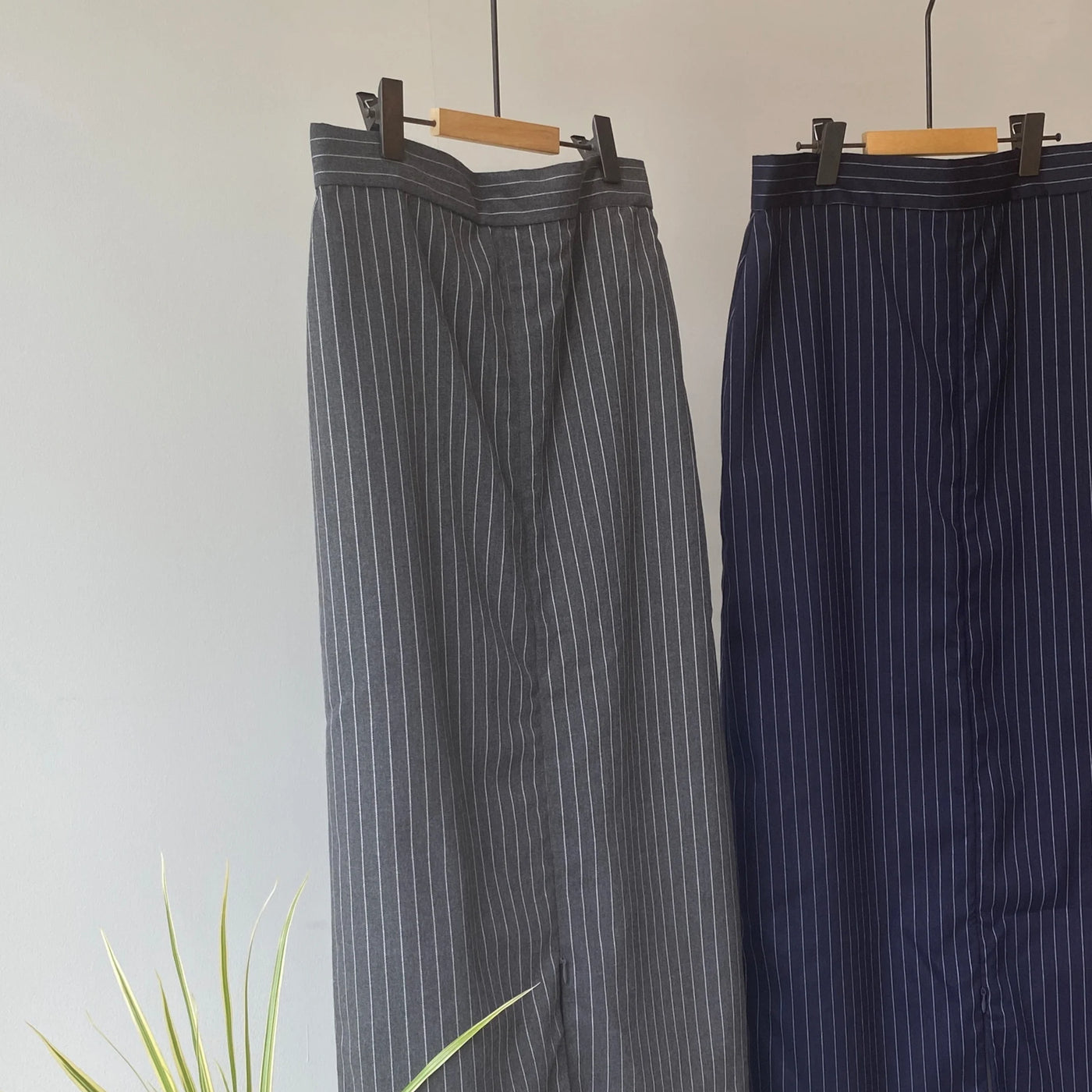 Striped straight skirt【ハモミシノオトナフク】