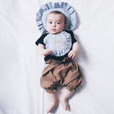 【Niva】コットンリネン赤ちゃん枕／Cotton Linen baby pillow