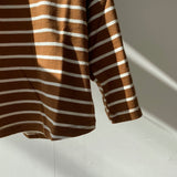 Border long T-shirt (90~150)