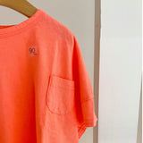【hamomisi】Chest pocket T-shirt(80~130)