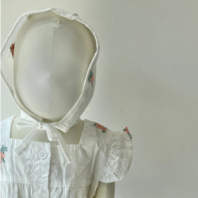 Floral embroidered rompers(80.90)