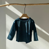 Border long T-shirt (90~150)