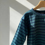 Border long T-shirt (90~150)