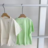 【hamomisi】Chest pocket T-shirt(80~110)