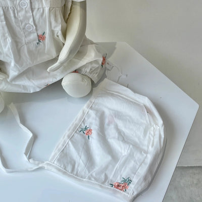 Floral embroidered rompers(80.90)