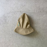 [su dé] Loose-fitting mountain hat (for adults) cotton lip hat size 60.5~63cm Beige Moisture-wicking and quick-drying function