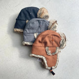 Melton fur flight cap [Hamomishi no Otonafuku]