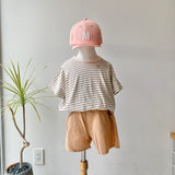 【hamomisi】Linen short pants (110.140.150)