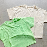 【hamomisi】Chest pocket T-shirt(80~110)
