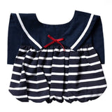 【Niva】セーラーカラーのボーダースタイ／Sailor 287（2色展開）