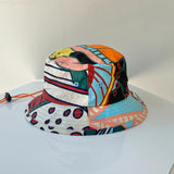 【hamomisi】Doodle sun hat(52.54cm)