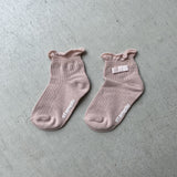 【hamomisi】Grosgrain Ribbon Shot Socks