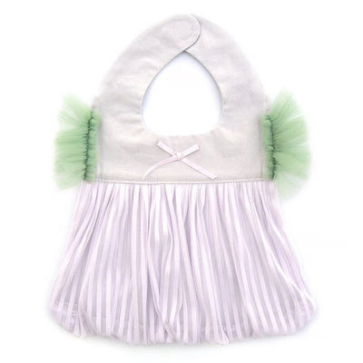 Tulle Sleeve bib (2 colors)