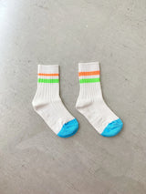 【hamomisi】Neon Line socks