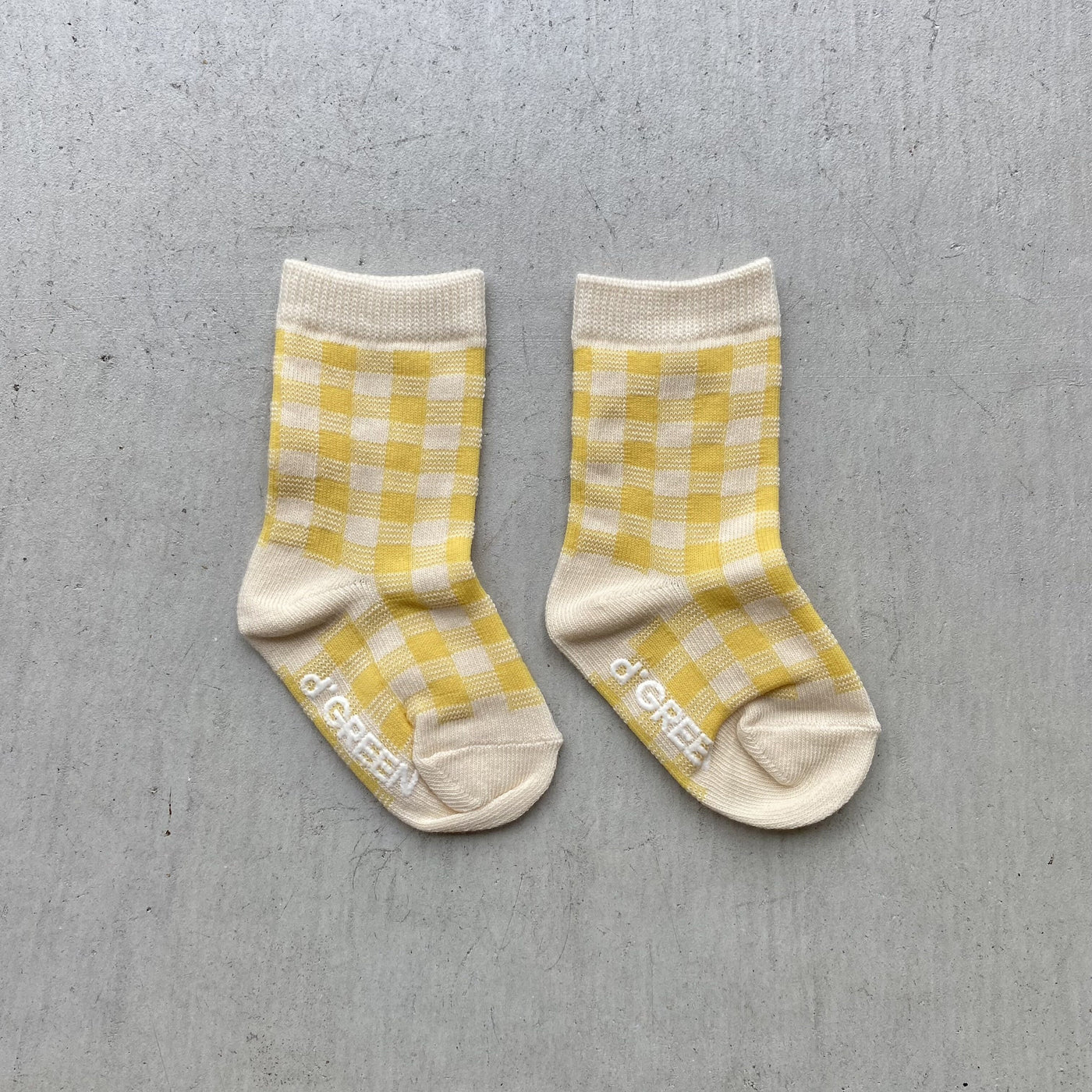 vivid check socks dig