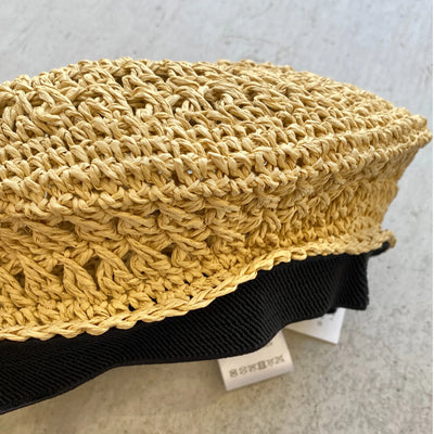 paper openwork beret